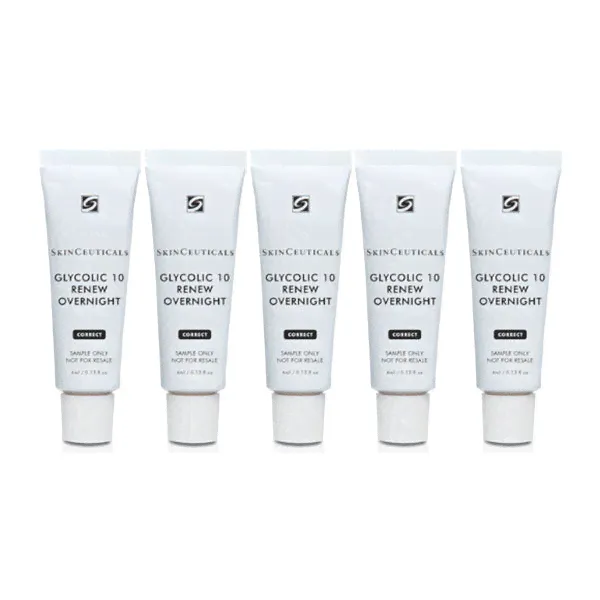 SkinCeuticals Glycolic 10 Renew Overnight Travel Size (5 Tubes)