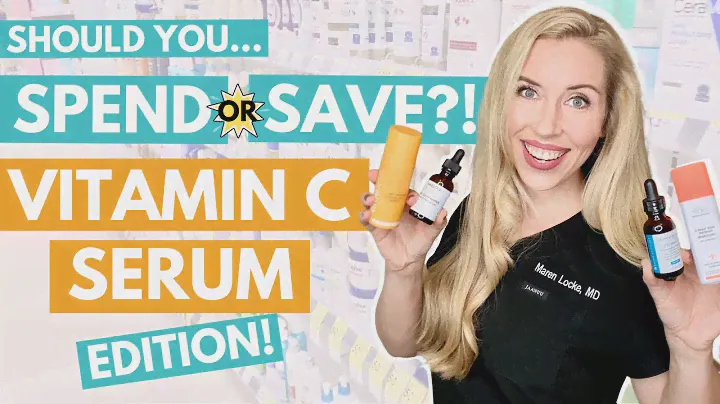 Should You SPEND or SAVE on a Vitamin C Serum?! My Expert Opinion + Product Dupes and Shopping Tips!